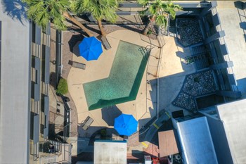 pool at Radius Apartments in Phoenix AZ Nov 2020